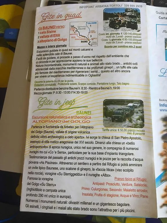 Casa vacanze Porto Frailis Villa Àrbatax